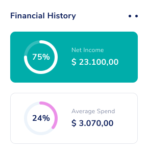 Financial history data