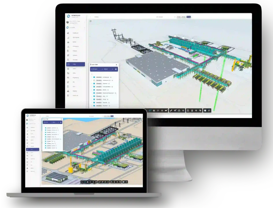 Workpacks interface